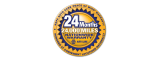 NAPA 24 Month Warranty